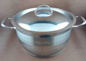 حلة استانلس نوفال بلاتينيوم مقاس 26 Nouval platinum