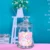 برطمان زجاج بالغطاء 25سم -كاندي جار- صناعة يدوية Candy Jar